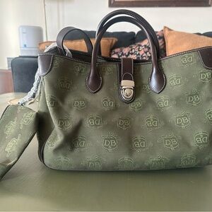 Dooney & Bourke Black and White Checkered Interior